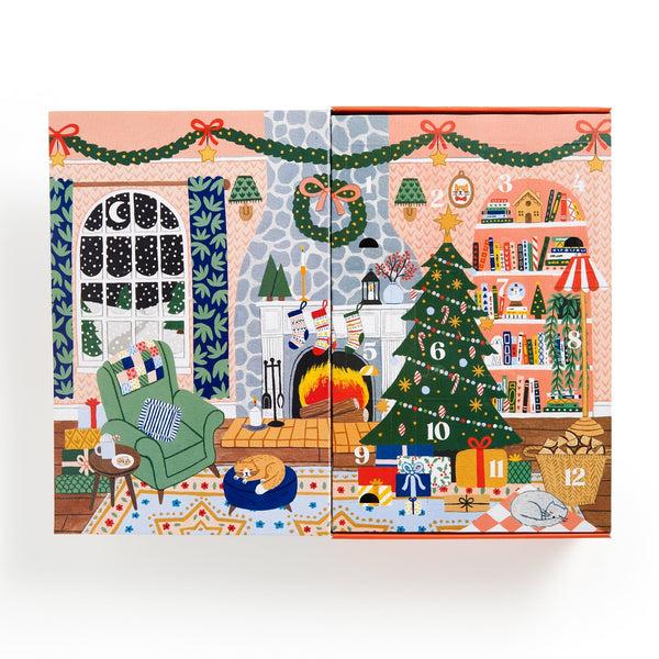 Galison Home For The Holidays 500 Piece Advent Puzzle Calendar