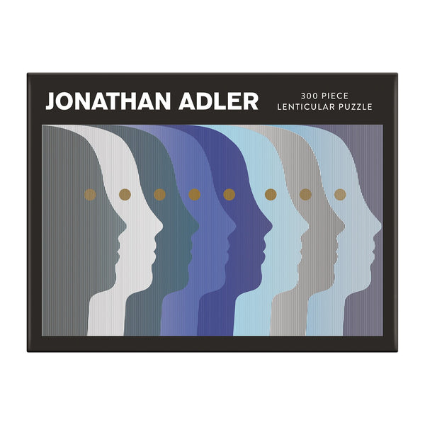 Galison Jonathan Adler Atlas 300 Piece Lenticular Jigsaw Puzzle