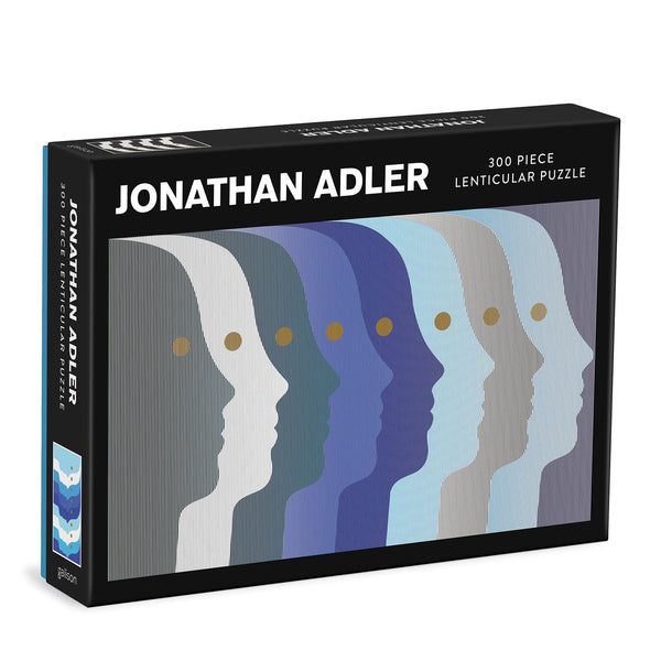 galison Jonathan Adler Atlas 300 Piece Lenticular Jigsaw Puzzle