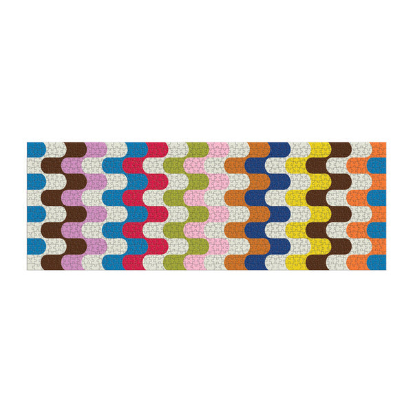 Galison Jonathan Adler Bargello 1000 Piece Panoramic Puzzle