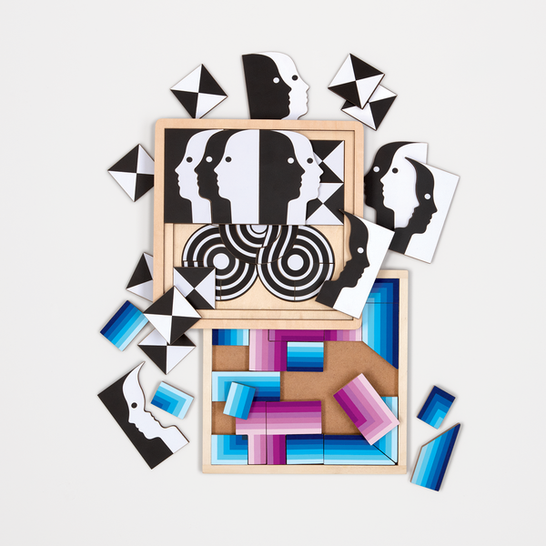 Galison Jonathan Adler Infinity Wooden Jigsaw Puzzle Set