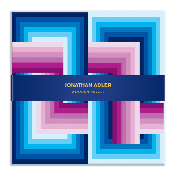 galison Jonathan Adler Infinity Wooden Jigsaw Puzzle Set