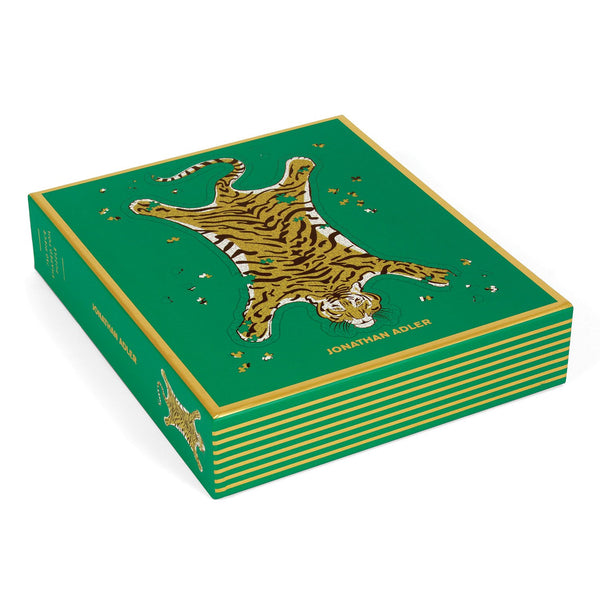 Galison Jonathan Adler Safari 750 Piece Shaped Foil Jigsaw Puzzle