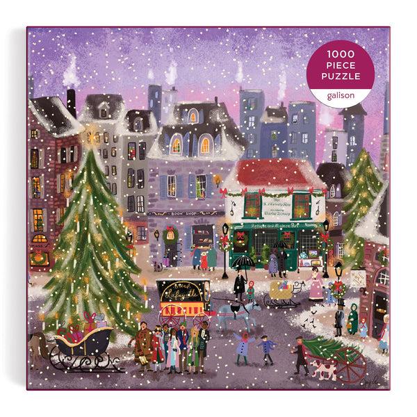 Galison Joy Laforme Christmas Square 1000 Piece Puzzle
