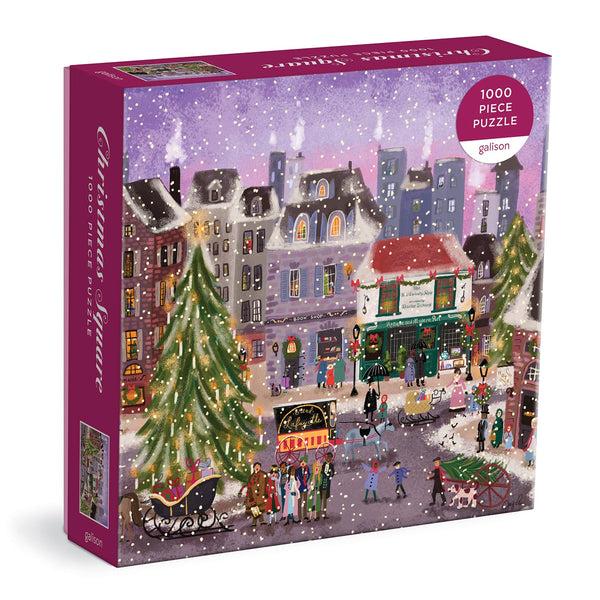 galison Joy Laforme Christmas Square 1000 Piece Puzzle