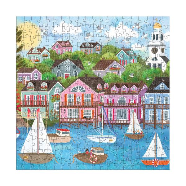 Galison Joy Laforme Harbor By The Sea 300 Piece Puzzle