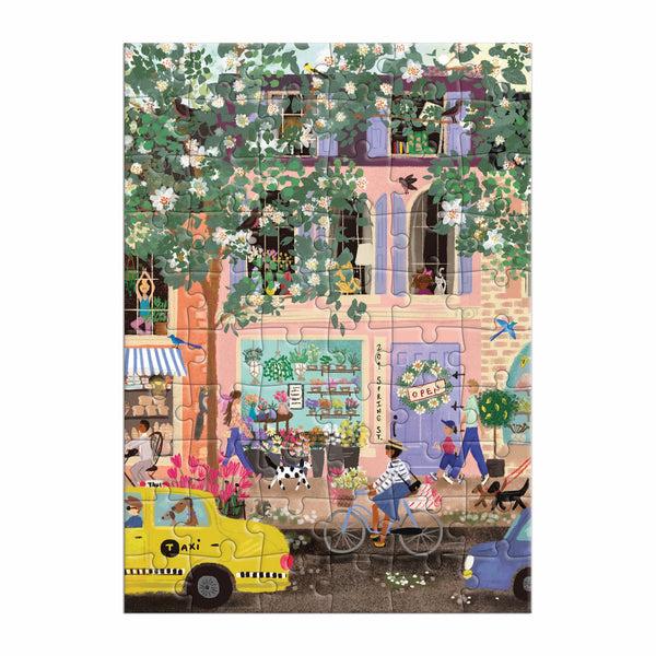 Galison Joy Laforme Spring Street Greeting Card Puzzle