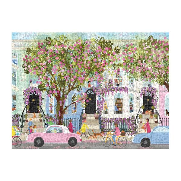 Galison Joy Laforme Spring Terrace 1000 Piece Puzzle