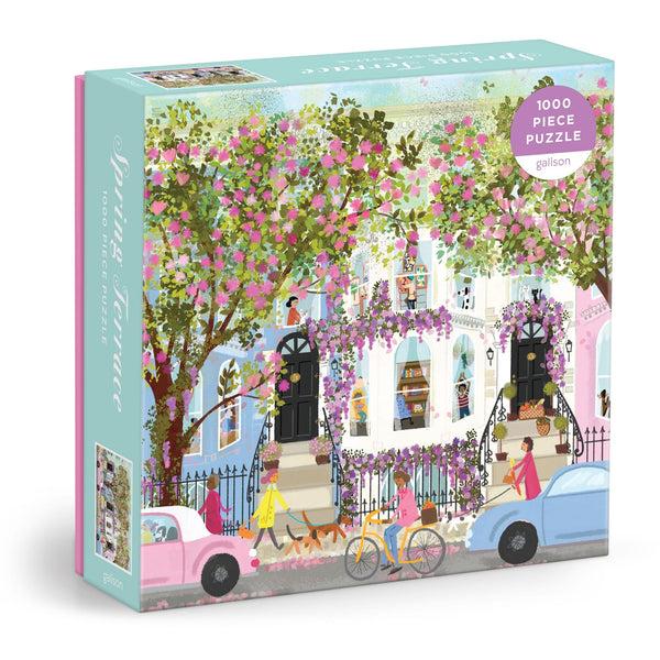 galison Joy Laforme Spring Terrace 1000 Piece Puzzle