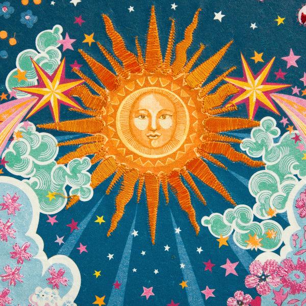 Galison Liberty All You Need Is Love B5 Handmade Embroidered Journal