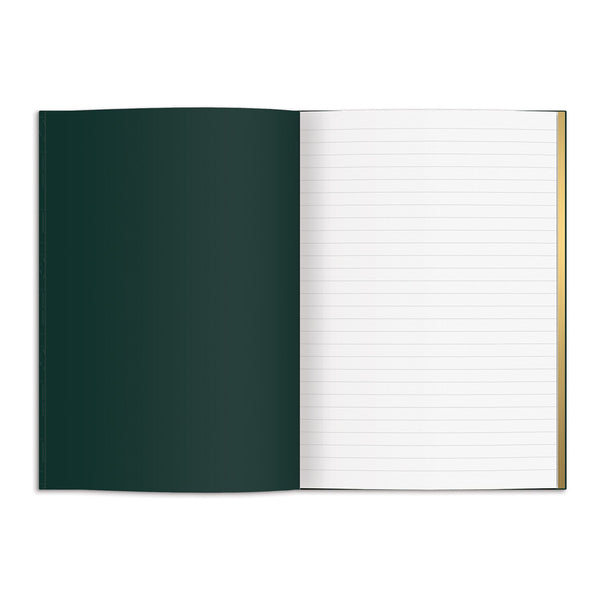 Galison Liberty Dark Green Tudor A5 Embossed Journal