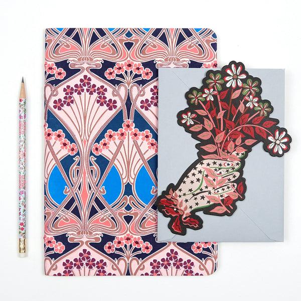 Galison Liberty Ianthe Handmade Embroidered Journal