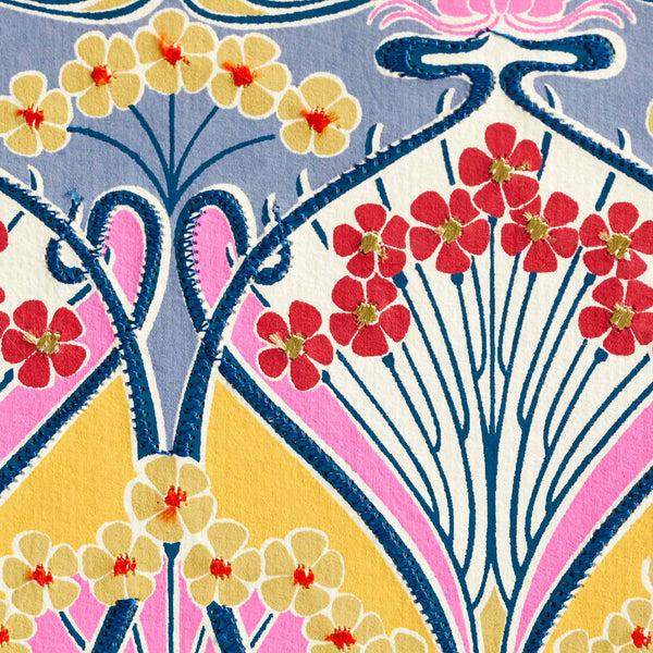 Galison Liberty Ianthe Lichen Handmade Embroidered B5 Journal