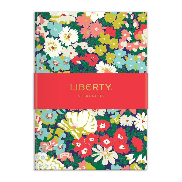 galison Liberty London Floral Sticky Notes Hard Cover Book