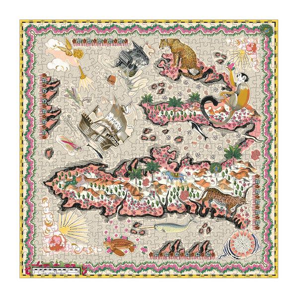 Galison Liberty London Maxine Double-Sided 500 Piece Jigsaw Puzzle