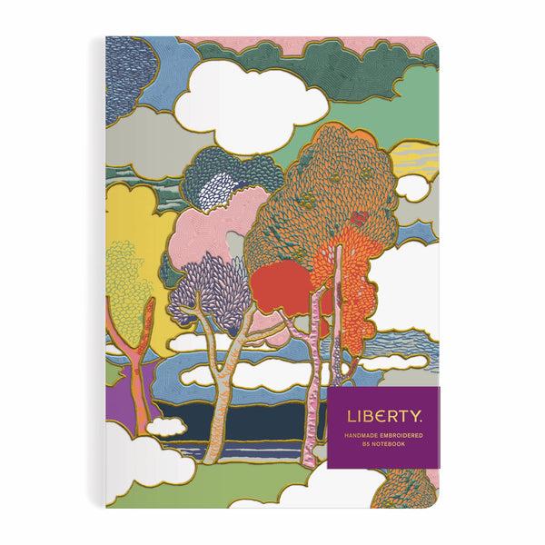 Galison Liberty Prospect Road Handmade Embroidered B5 Journal