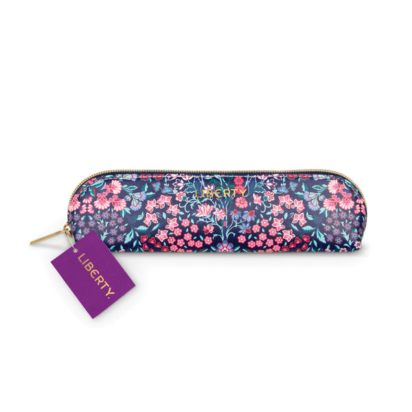 galison Liberty Tanjore Gardens Tile Navy Pencil Case