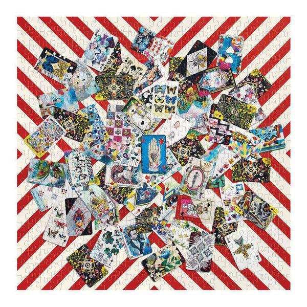 Galison Maison De Jeu Double Sided 250 Piece Jigsaw Puzzle