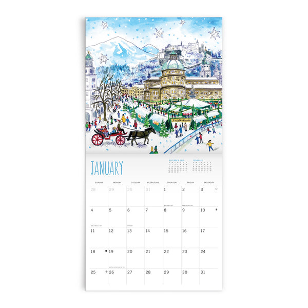 Galison Michael Storrings 2026 Classic 12 X 12 Wall Calendar