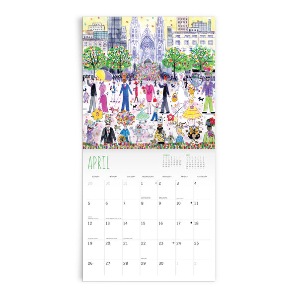 Galison Michael Storrings 2026 Classic 12 X 12 Wall Calendar