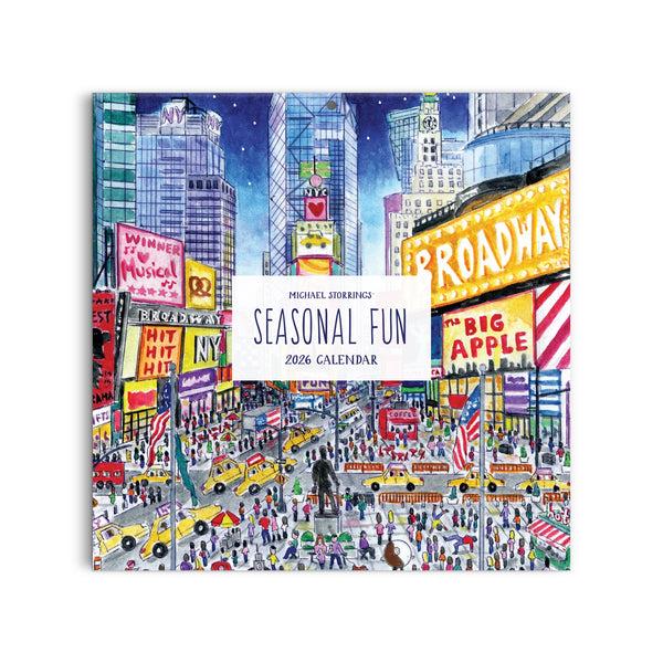 galison Michael Storrings 2026 Classic 12 x 12 Wall Calendar