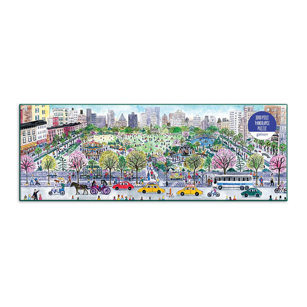 Galison Michael Storrings Cityscape 1000 Piece Panoramic Jigsaw Puzzle