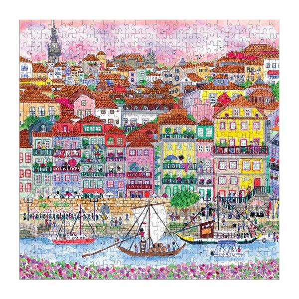 Galison Michael Storrings Colors Of Porto 500 Piece Puzzle
