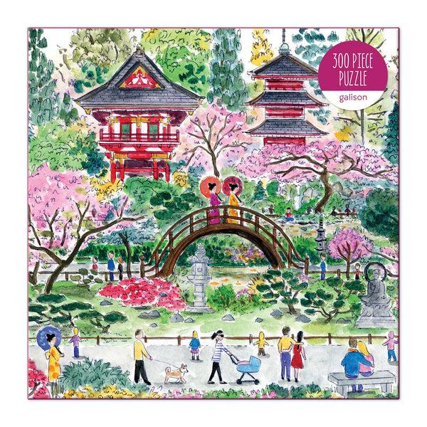 Galison Michael Storrings Japanese Tea Garden 300 Piece Jigsaw Puzzle