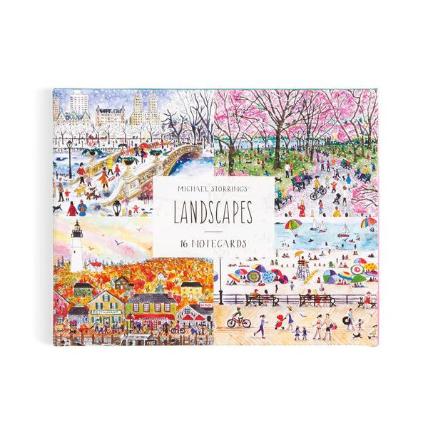 Galison Michael Storrings Landscapes Greeting Card Assortment