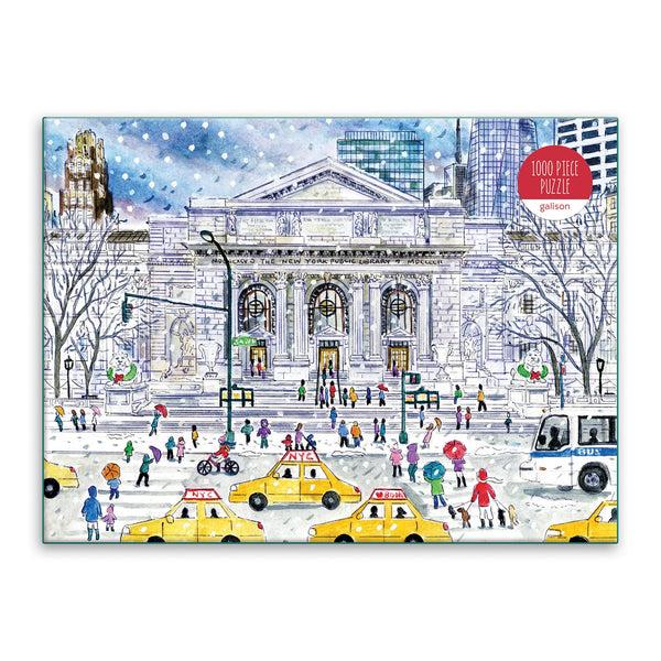 Galison Michael Storrings New York Public Library 1000 Piece Jigsaw Puzzle