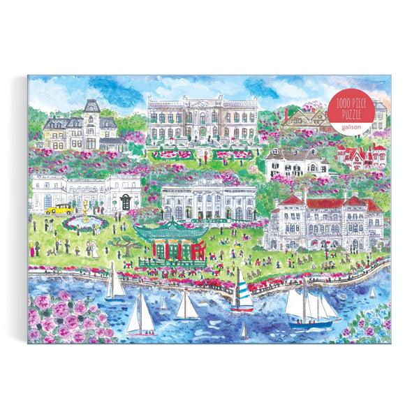 Galison Michael Storrings Newport Mansions 1000 Piece Puzzle