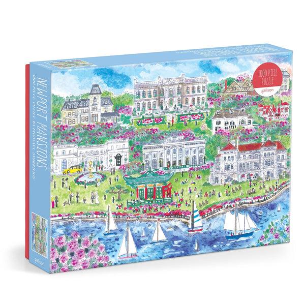 galison Michael Storrings Newport Mansions 1000 Piece Puzzle