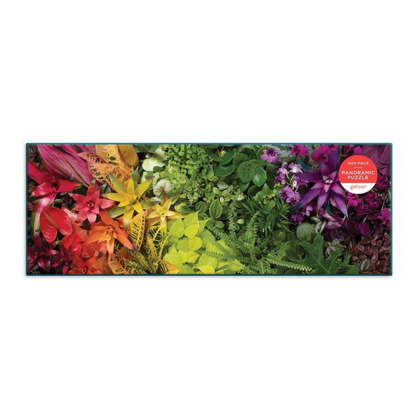 Galison Plant Life 1000 Piece Panoramic Jigsaw Puzzle
