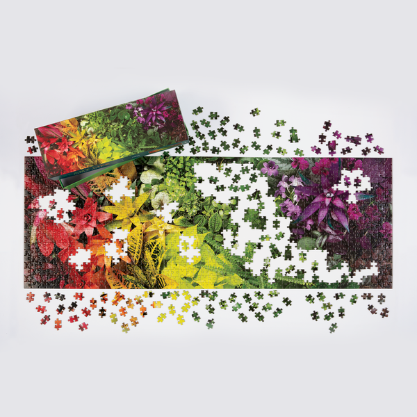 Galison Plant Life 1000 Piece Panoramic Jigsaw Puzzle