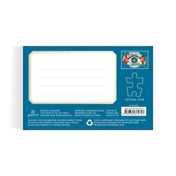 Galison Seek Magic Every Day 128 Piece Matchbox Puzzle