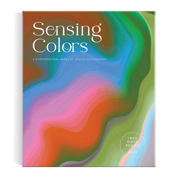Galison Sensing Colors By Jessica Poundstone 1000 Piece Puzzle