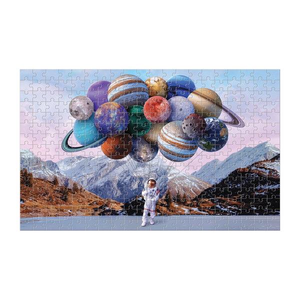 Galison Space Bound 300 Piece Lenticular Jigsaw Puzzle