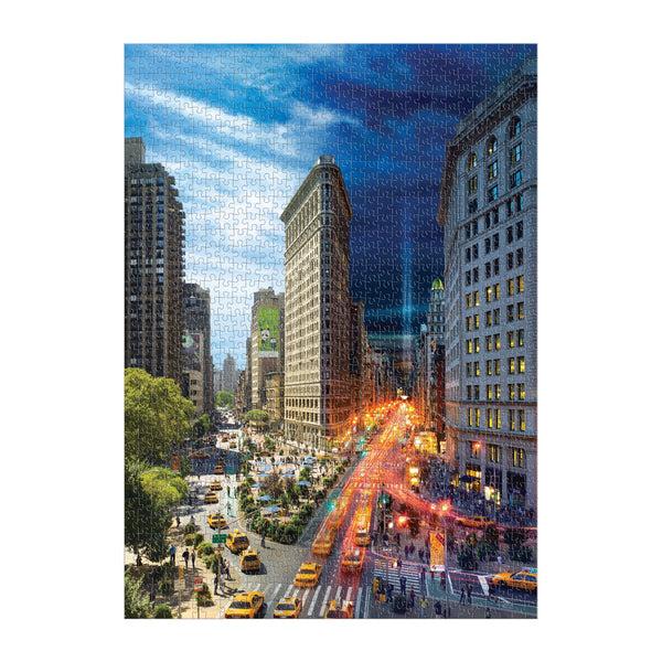 Galison Stephen Wilkes Day To Night Flatiron 1000 Piece Puzzle