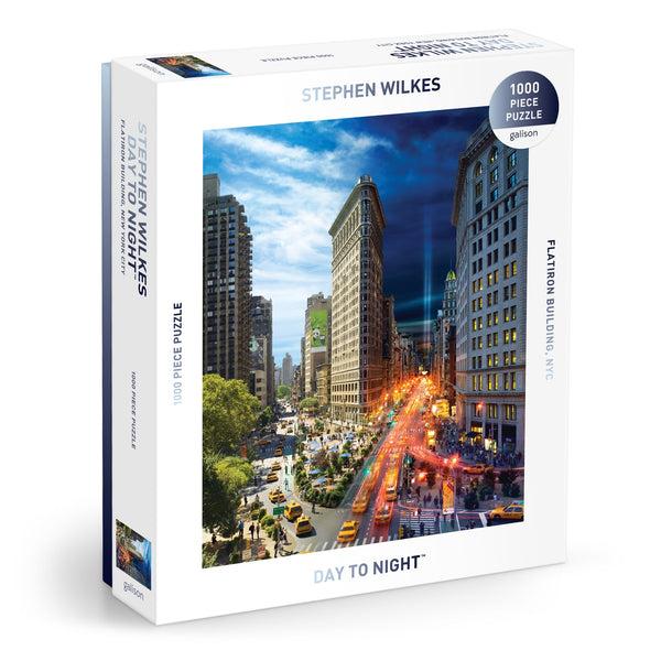 galison Stephen Wilkes Day To Night Flatiron 1000 Piece Puzzle