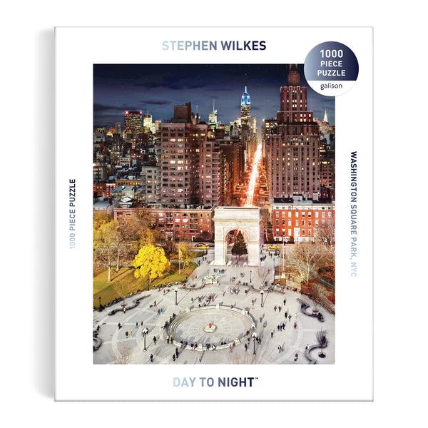 Galison Stephen Wilkes Day To Night Washington Square Park 1000 Piece Puzzle