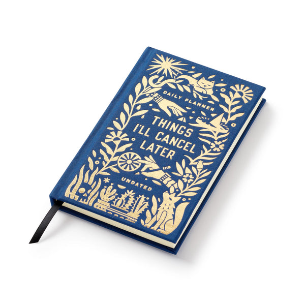 Galison Things I'll Cancel Later Undated Mini Planner