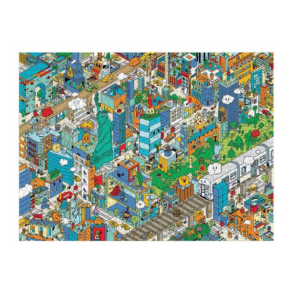 Galison Uncovering New York City Search And Find 1000 Piece Puzzle