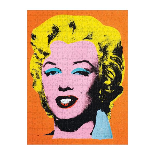 Galison Warhol Marilyn Double-Sided 500 Piece Jigsaw Puzzle