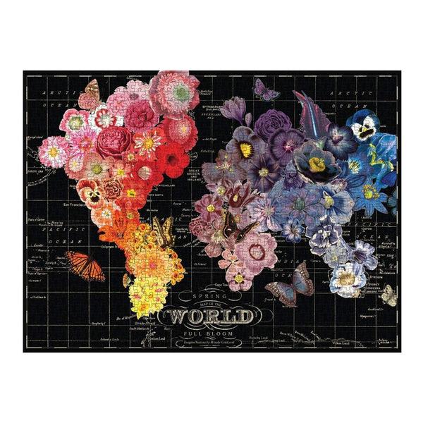 Galison Wendy Gold Full Bloom 1000 Piece Jigsaw Puzzle