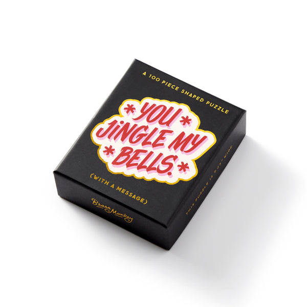 Galison You Jingle My Bells 100 Piece Mini Shaped Puzzle