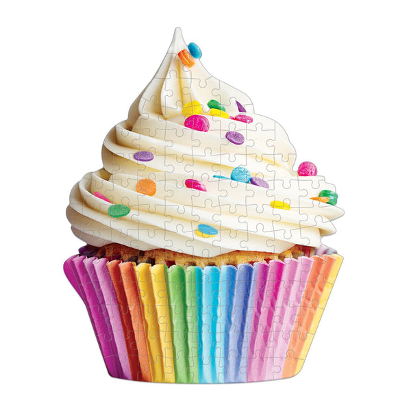 Galison You're Sweet Cupcake 100 Piece Mini Shaped Jigsaw Puzzle