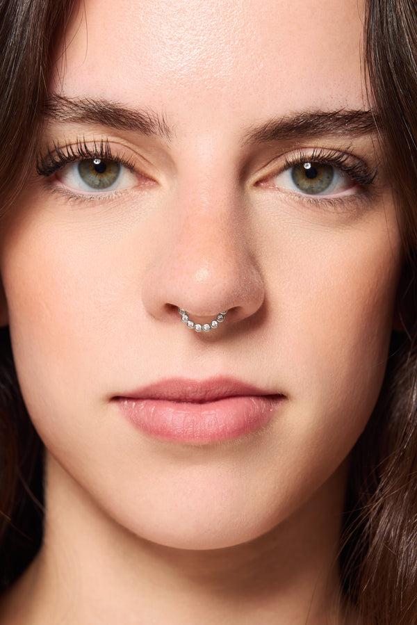 Galleria Armadoro Daith & Septum Bezel Silver Clicker