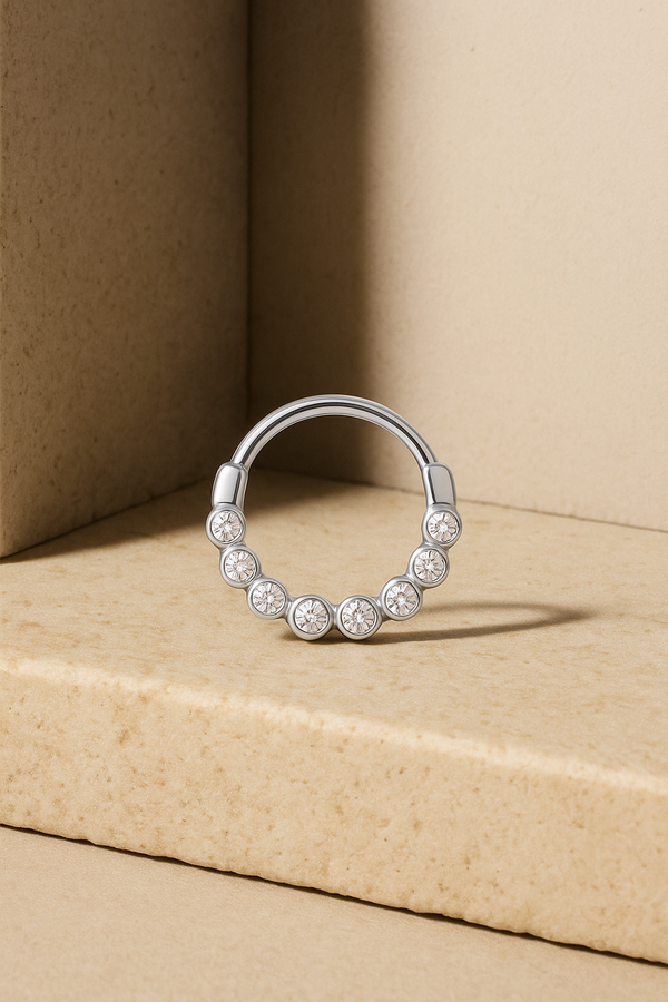 galleria armadoro Daith & Septum Bezel Silver Clicker