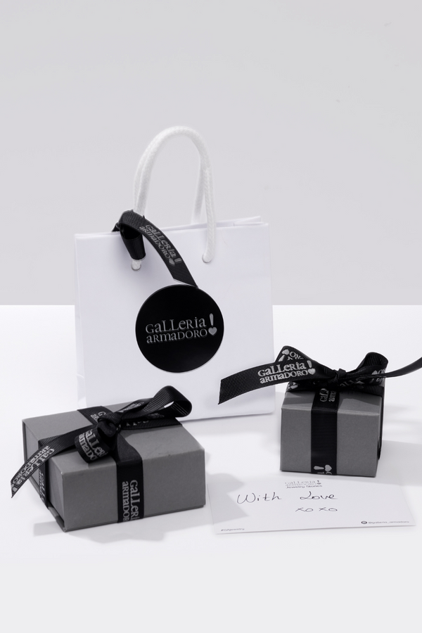 Galleria Armadoro Baby Corda Silver Hoops