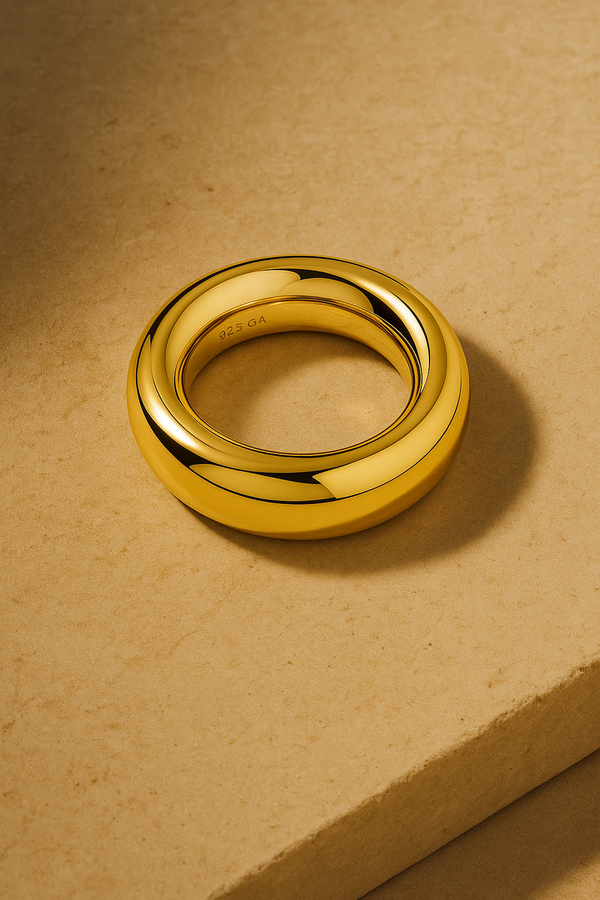 galleria armadoro Bella Gold Vermeil Ring